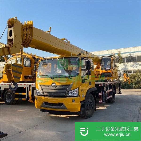山東出售二手徐工16噸吊車臂長8.5米5節(jié)