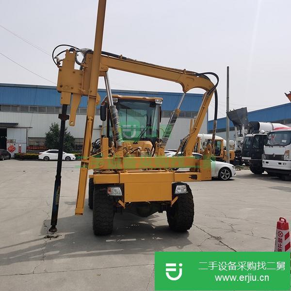 山東出售二手公路打樁機