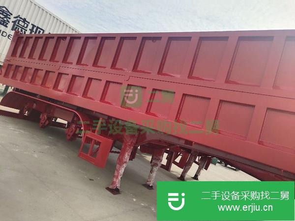 山東出售二手平板半掛車