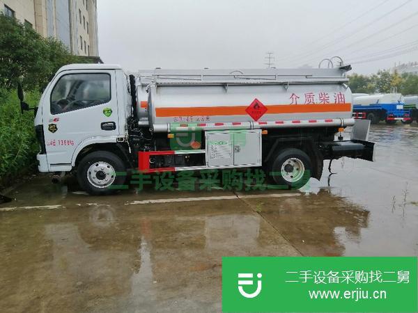 江蘇出售二手東風(fēng)5噸油罐車玉柴115馬力5檔變速箱包上戶支持分期