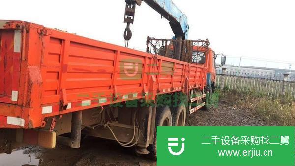 湖北出售二手飛濤12T吊車,康機210馬力,貨箱8.5米