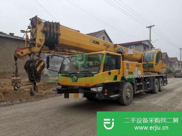 山東出售二手11年徐工25k5-1吊車手續(xù)齊全