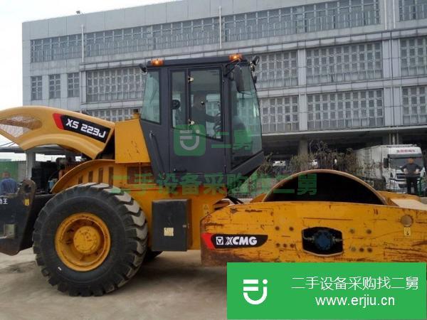 上海出售二手徐工XS223J單鋼輪22噸振動壓路機