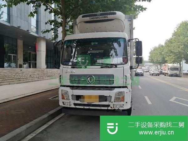 安微出售二手江淮210馬力三軸冷藏車