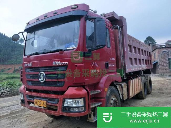 湖南出售二手陜汽重卡后八輪自卸車
