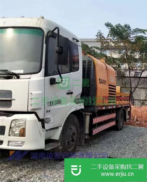 湖南出售二手三一10020國四車載泵車況精品手續齊全可過戶