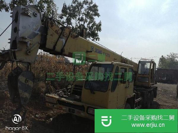 河南出售二手徐工25噸吊車無手續