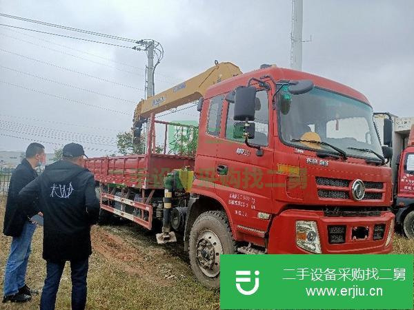 湖南出售二手徐工12噸240馬力隨車吊
