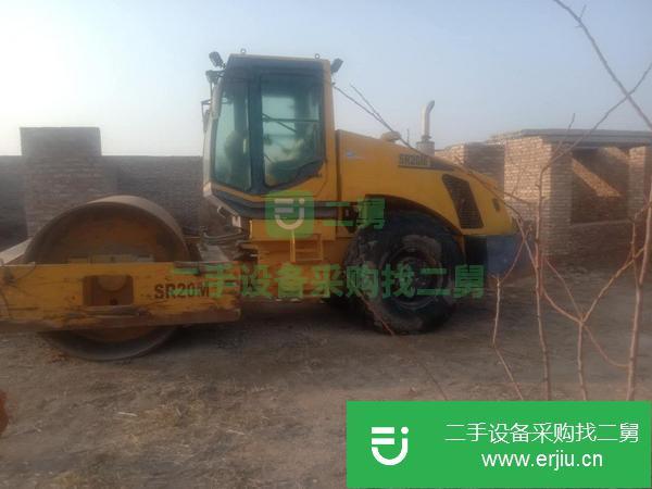 內(nèi)蒙古出售二手山推20噸壓路機