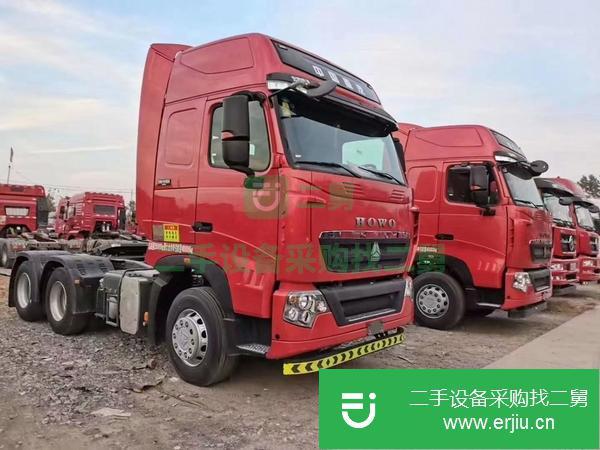 山東出售二手440馬力行駛1.9萬公里牽引車全國提檔支持分期付款