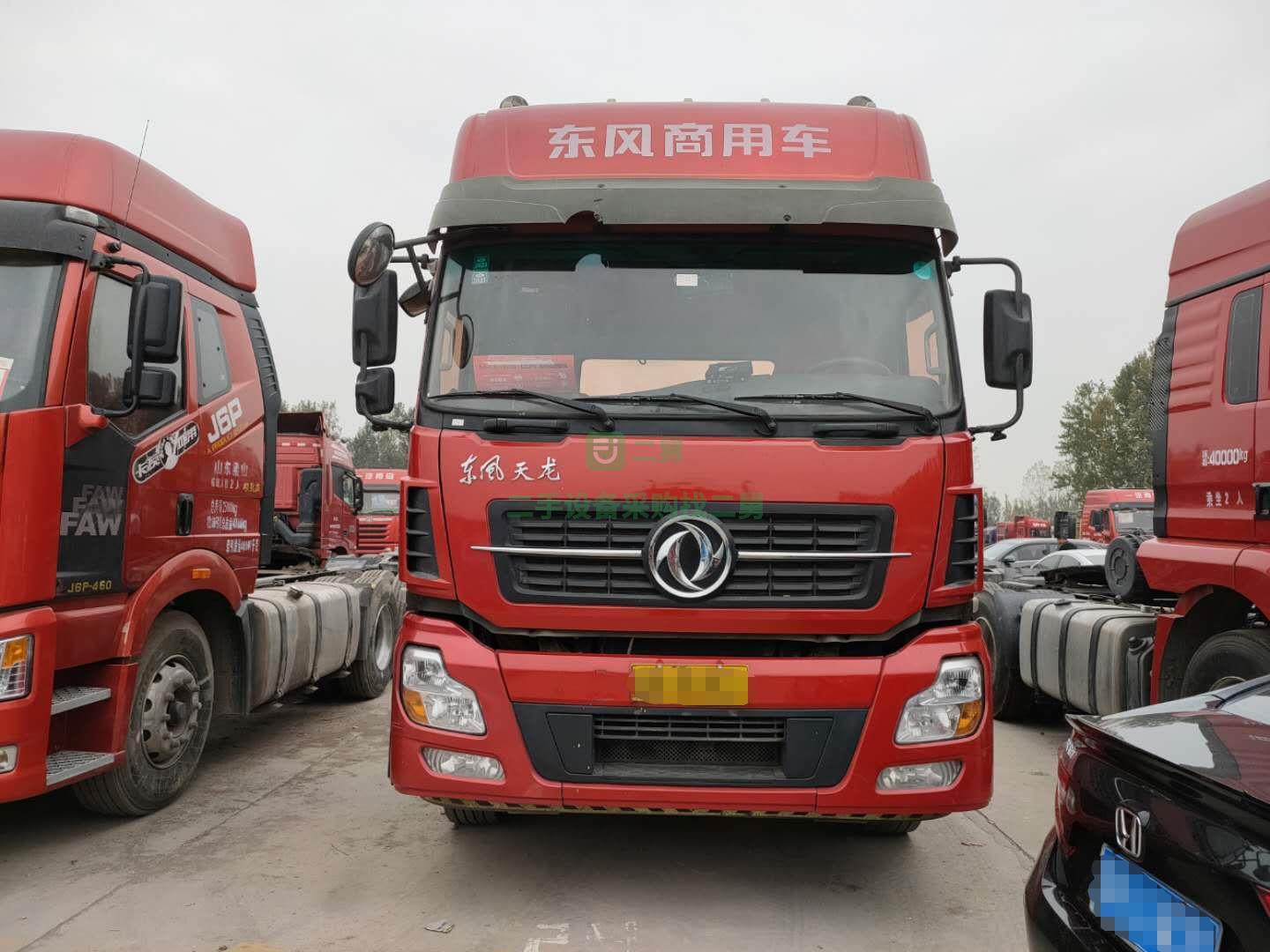 出售東風天龍啟航420馬力雷諾發動機 雙驅輕體牽引車國四排放