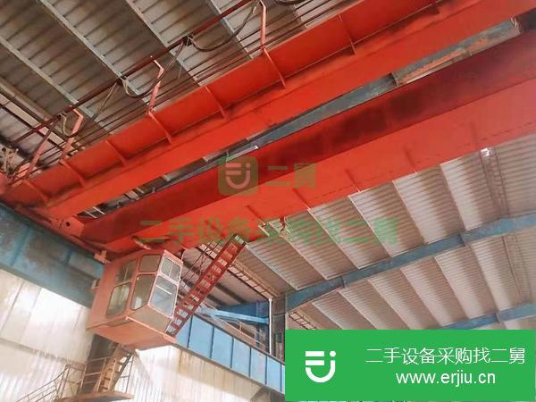 山東出售二手50噸28米雙梁天車