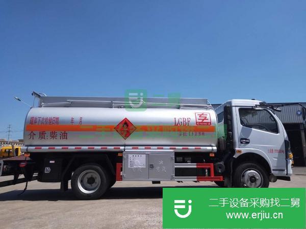 山東出售二手東風國五8噸150馬力油罐車