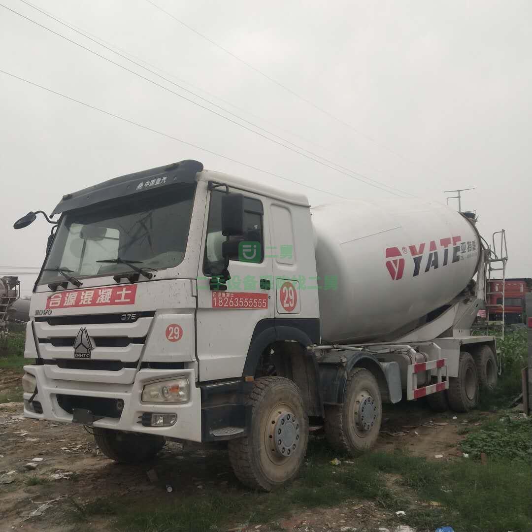 出售二手豪沃12方國五攪拌車 包過戶提檔