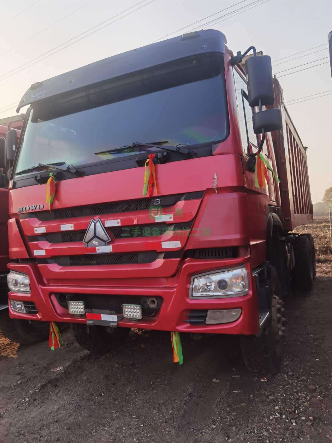 出售18年重汽HOWO自卸車371馬力
