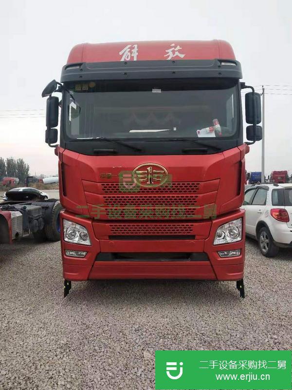 山東出售二手解放JH6 國五460牽引車錫柴發(fā)動機(jī)一汽變速箱支持分期全國提檔