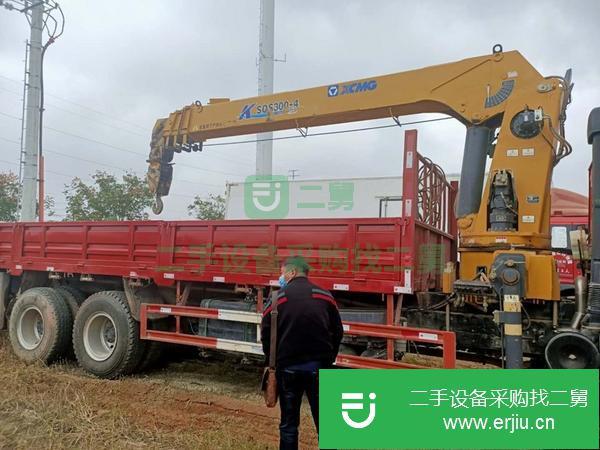 湖北出售二手18年4月玉柴240馬力徐工12噸隨車吊