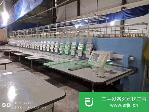 重慶出售9針28頭330頭高速繡花機,大豪528電腦