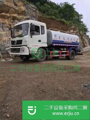 湖北出售二手玉柴240馬灑水車