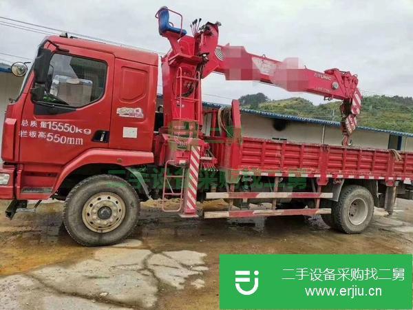 湖北出售二手古河8噸4節臂吊車