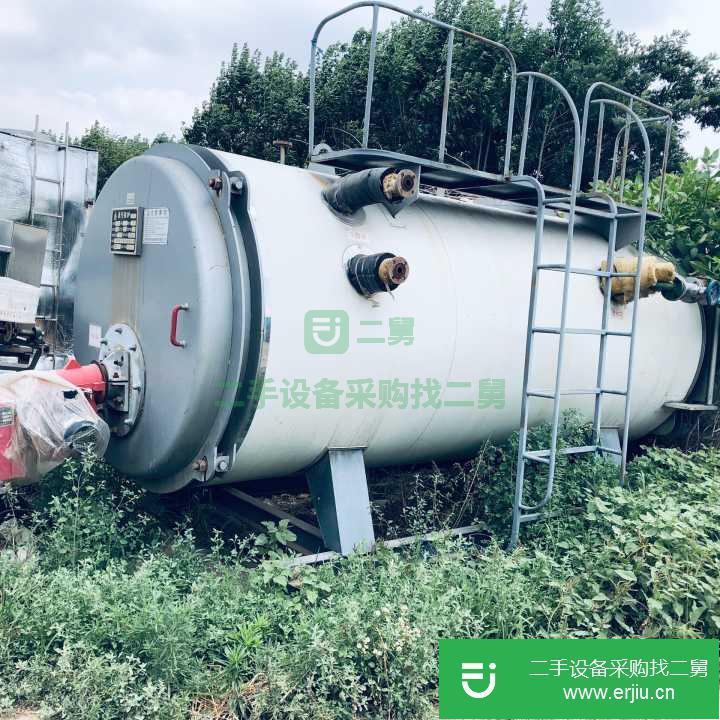 山東出售二手燃油燃氣1噸臥式鍋爐