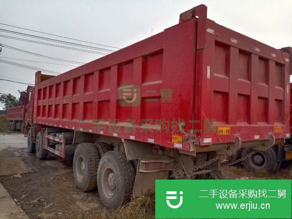 山東出售二手17年德龍前四后八國五自卸車