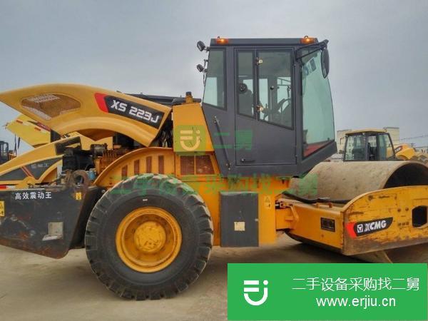 上海出售二手徐工XS223J單鋼輪22噸振動壓路機