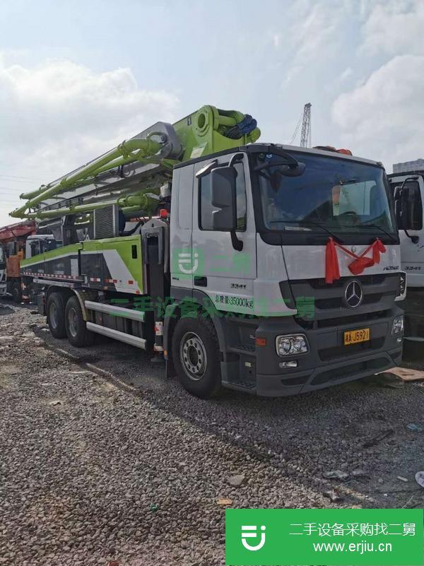 湖南出售二手中聯(lián)47米泵車手續(xù)齊全可以過戶
