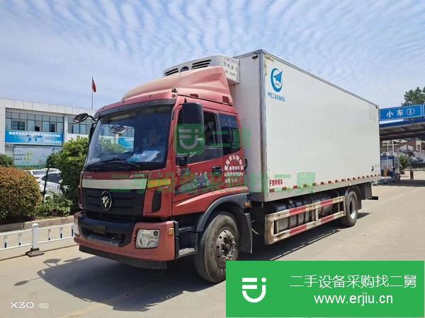 湖北出售二手福田7.6米冷藏車