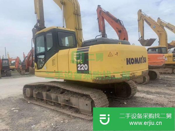 吉林出售二手小松200挖掘機