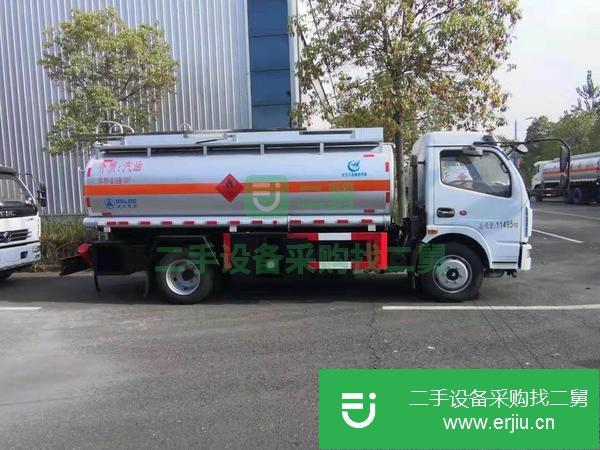 江蘇出售二手東風8噸油罐車發動機玉柴150馬力