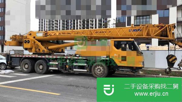 江蘇出售二手國五排放吊車，手續齊全，原車原漆原版無事故