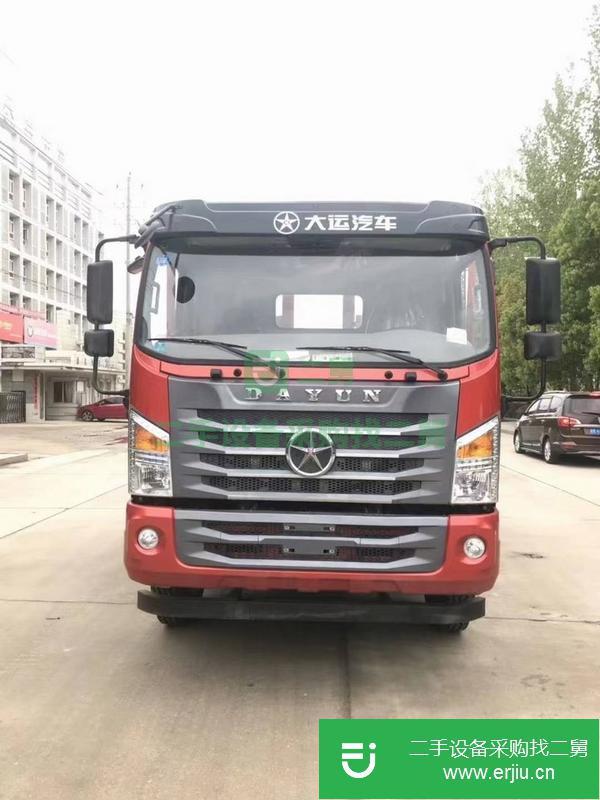 湖北出售二手大運小黃牌平板運輸車