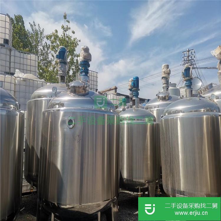 山東出售二手不銹鋼儲罐