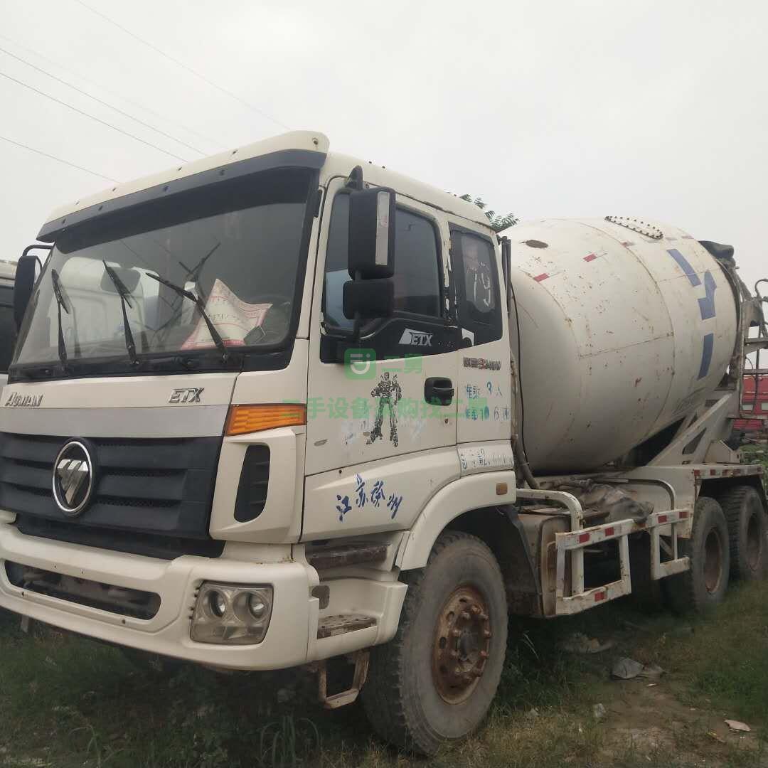 出售二手豪沃6方國五混凝土攪拌罐車