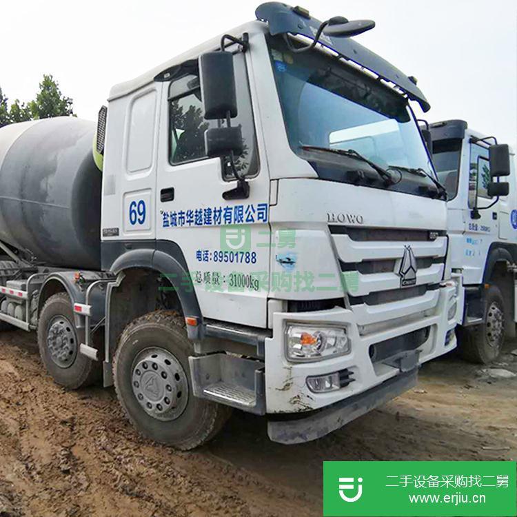 山東出售二手豪沃混凝土攪拌車