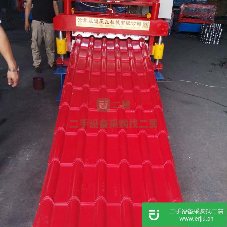 河北出售二手彩鋼壓瓦機(jī)
