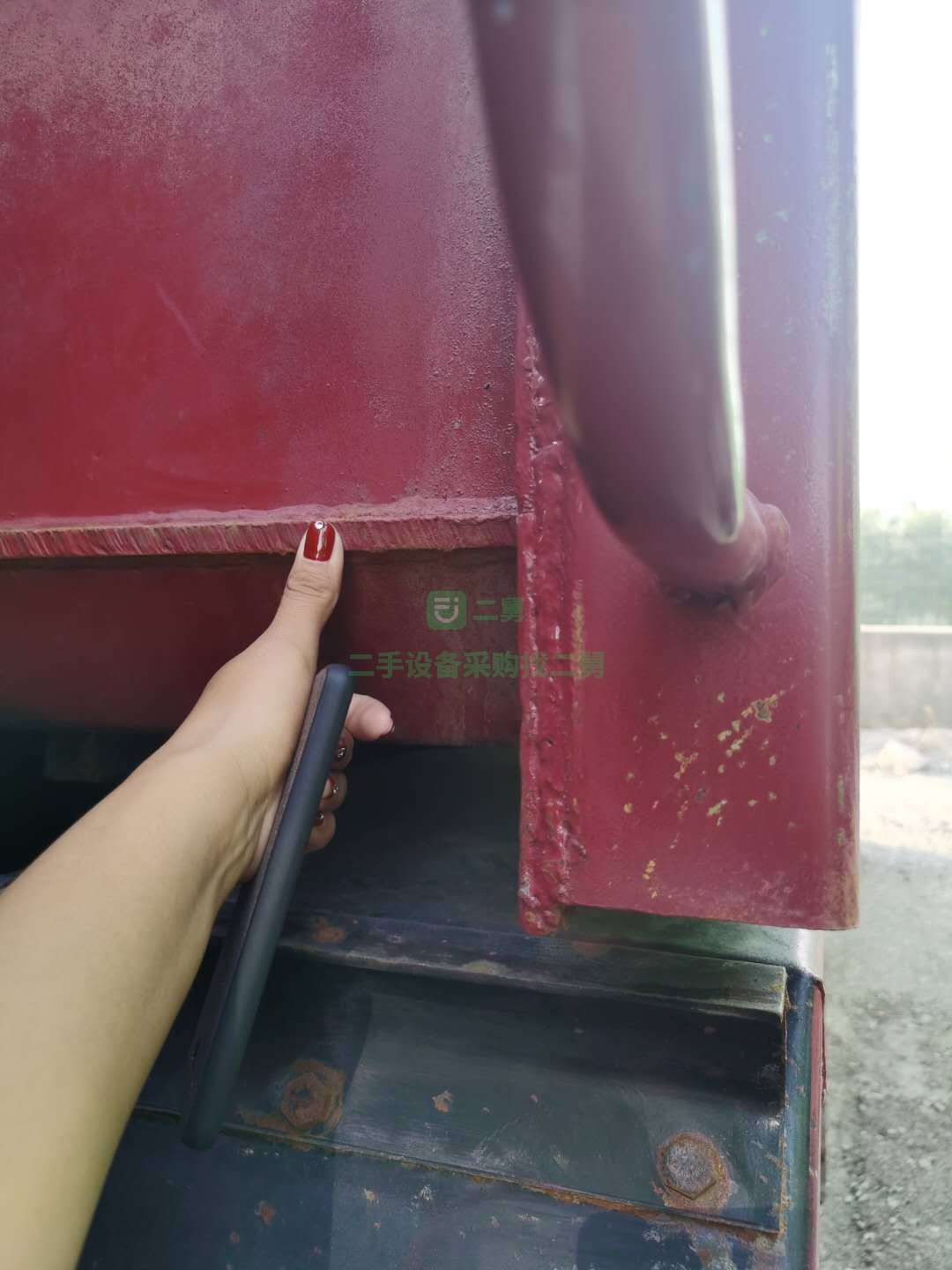 出售19年9月，精品國五歐曼自卸車，濰柴430馬力，貨箱8.6米