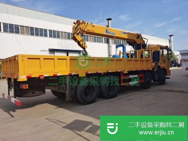 河南出售二手前四后八12噸隨車吊全國(guó)可分期
