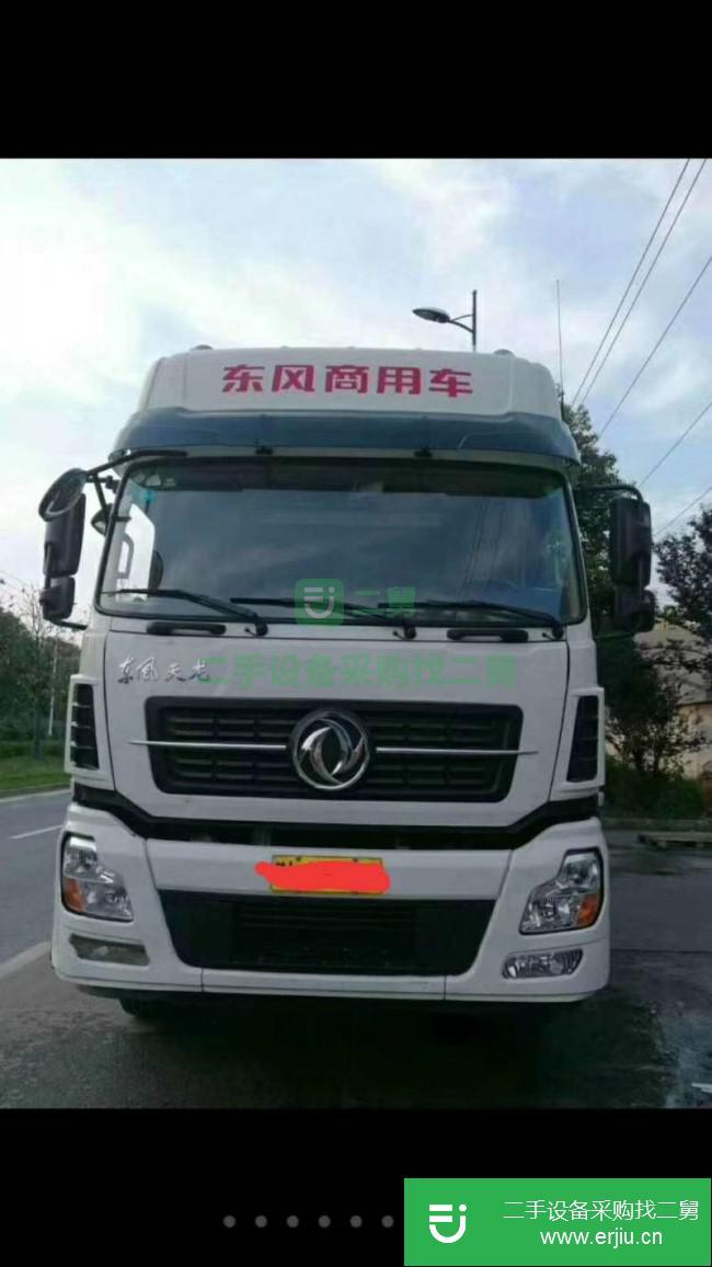 江蘇出售二手東風天龍廂式貨車