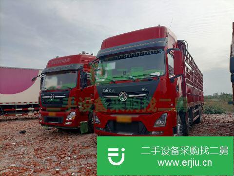 江西出售二手東風(fēng)天龍倉(cāng)欄載貨車