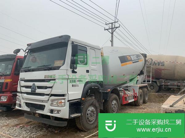 山東出售二手19年豪沃二十方攪拌罐車