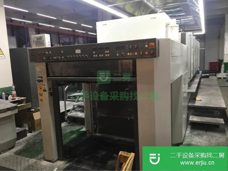 上海出售二手小森LS540對開五色印刷機(jī)