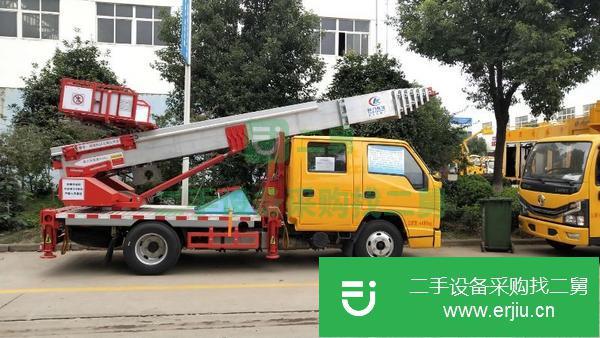 重慶出售二手32米藍(lán)色牌云梯車