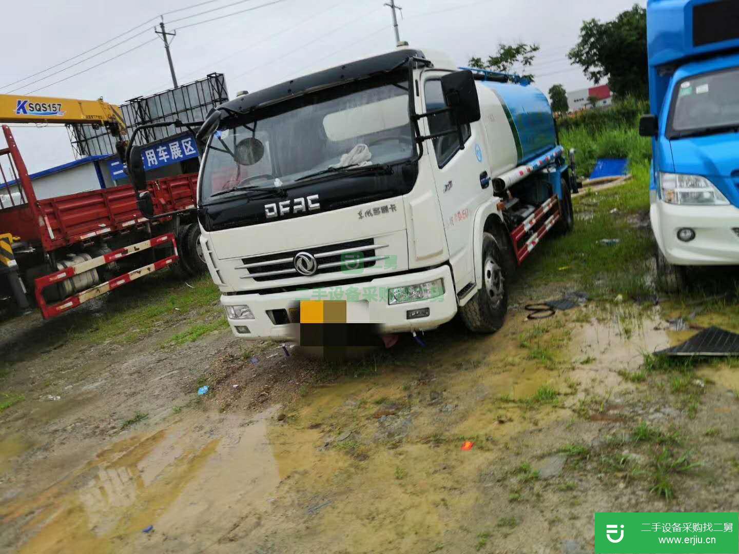 湖北出售二手福田瑞沃130馬力灑水車