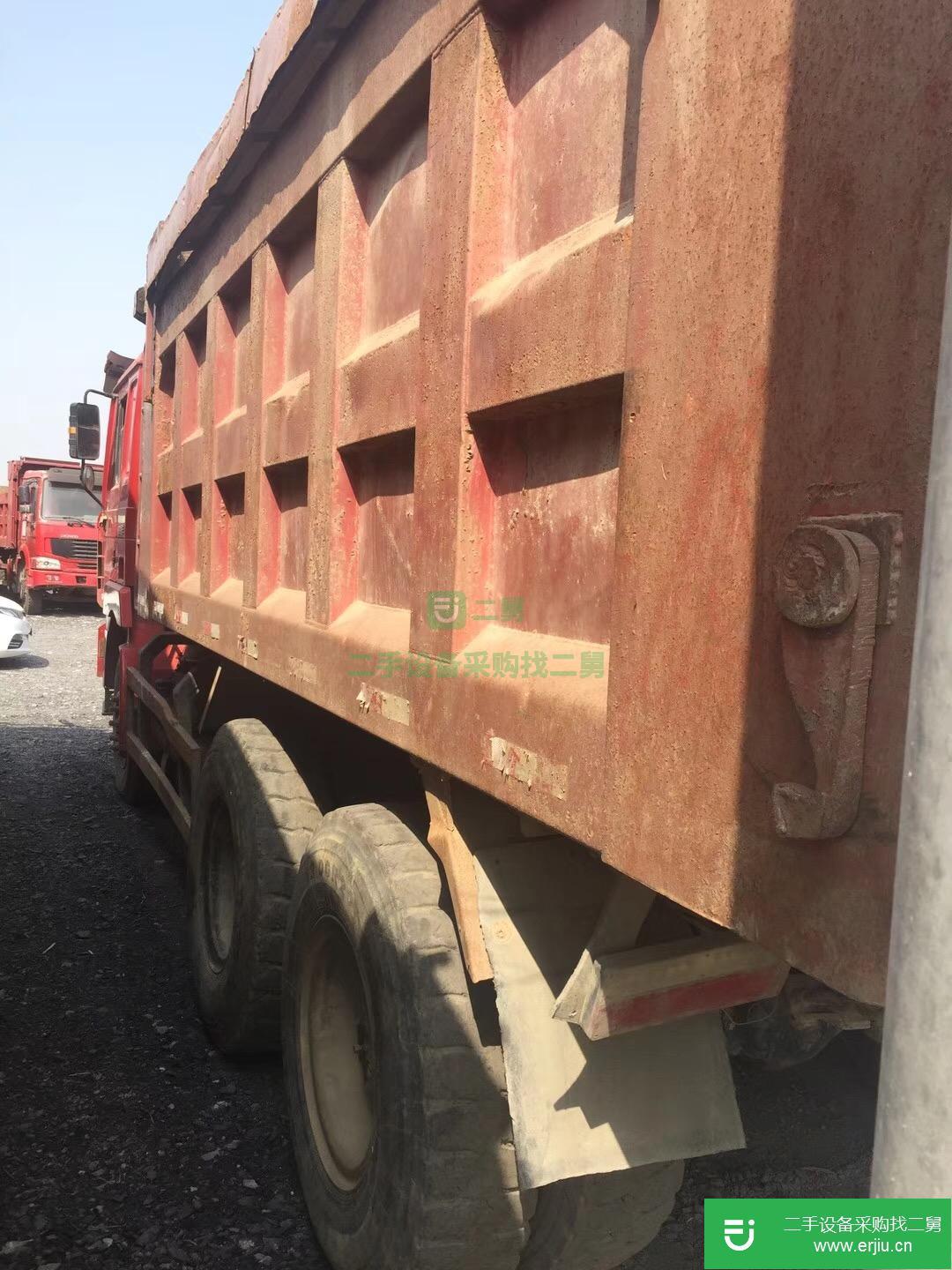 山東出售二手陜汽德龍自卸車