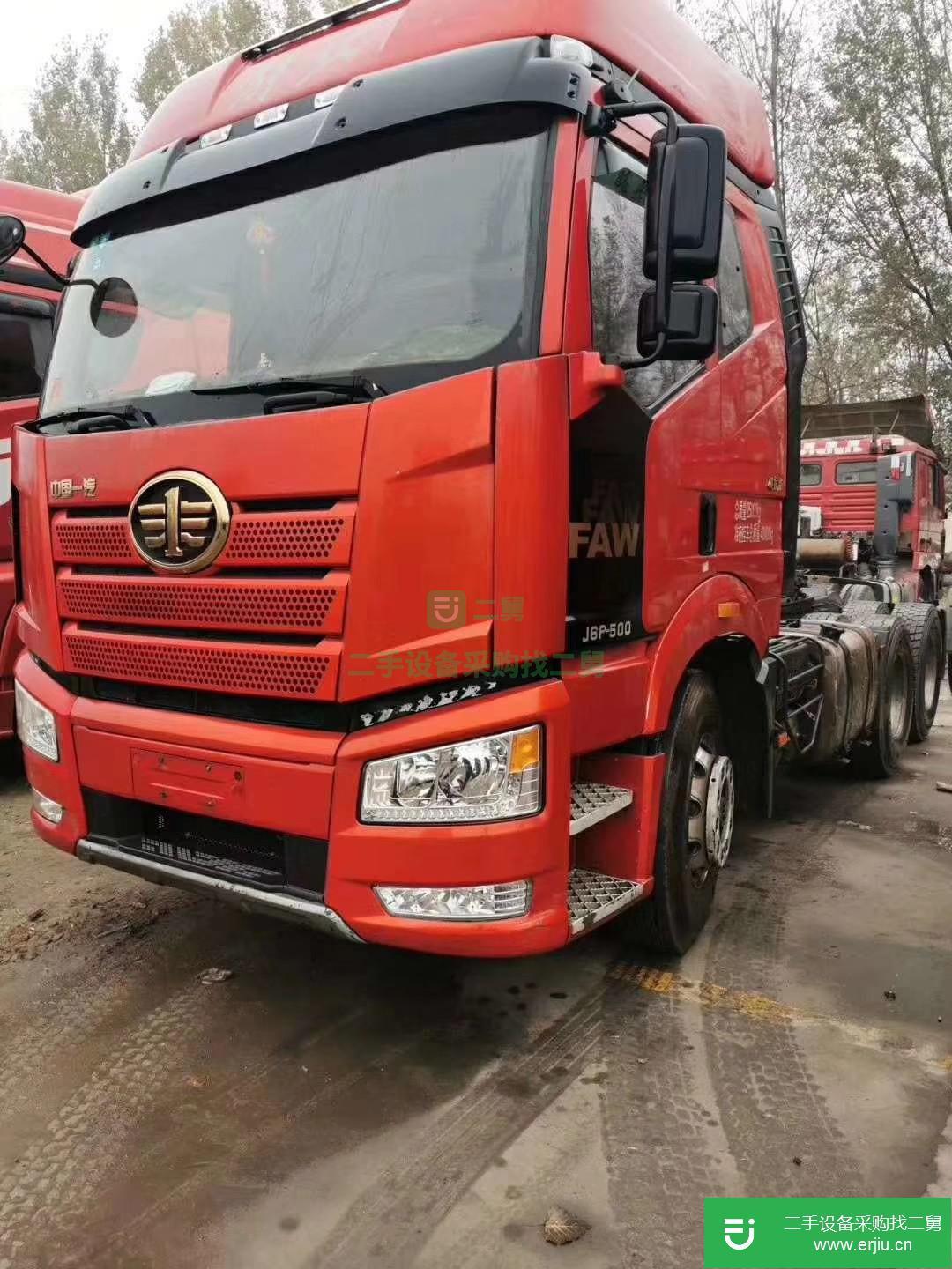 陜西出售二手解放J6P牽引車
