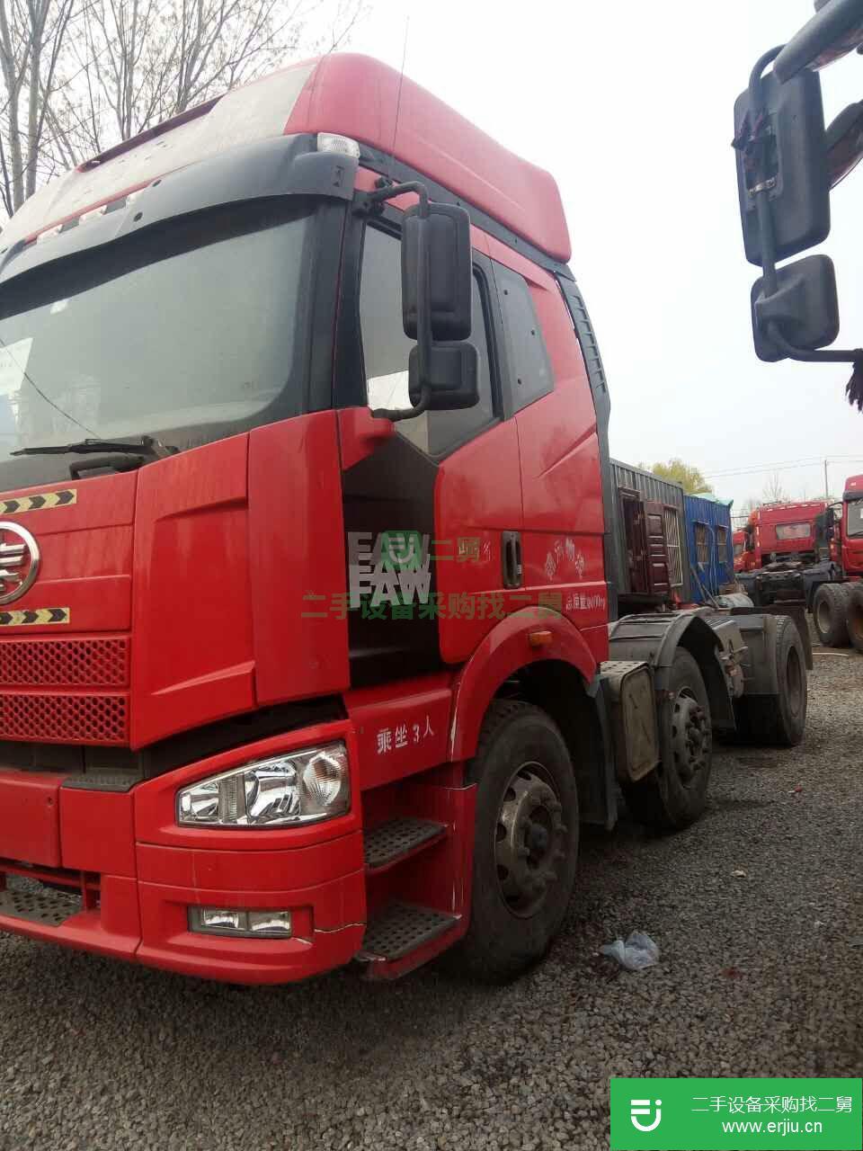 浙江出售二手一汽解放J6P重卡牽引車
