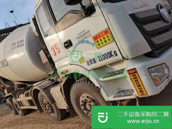 江蘇出售二手歐曼攪拌車20方原版原漆無事故