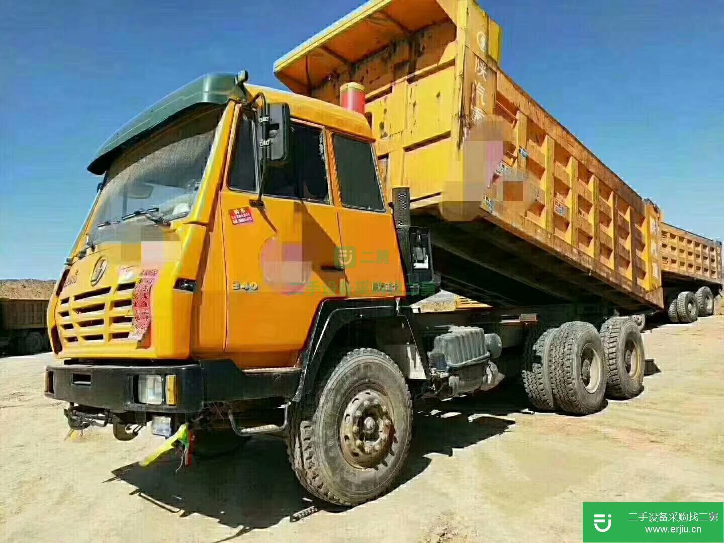 山西出售二手紅巖后八輪土方車